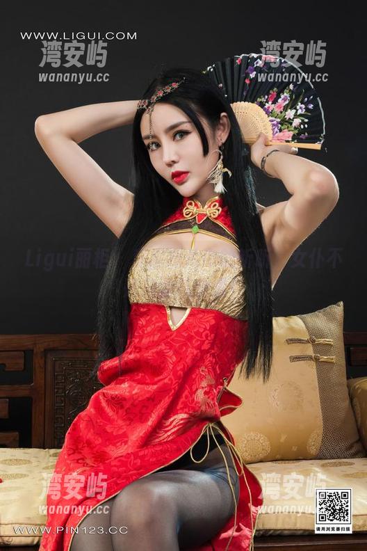 Ligui丽柜 - 私房照片中的昕昕，女仆不是只会打杂哦！