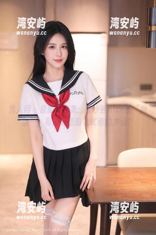 秀人网 - 最新写真集：奈汐酱nice的“教室”，有没有想偷看试卷的冲动？