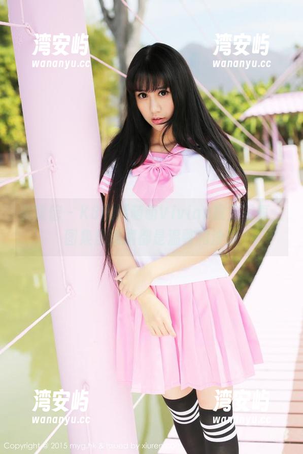 美媛馆 - K8傲娇萌萌Vivian教室写真，图集里满满都是温馨和沙雕