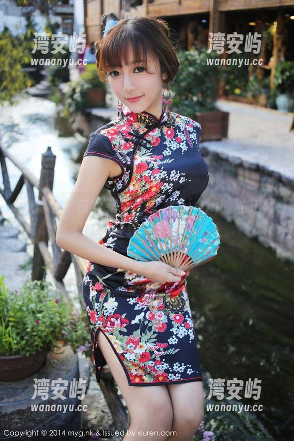 美媛馆 - 白色如梦，艾然Airan的私拍套图，轻轻一瞥而已嘛